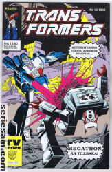 Transformers 1989 nr 12 omslag serier Transformers 1989 nr 12 omslag serier