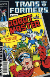 Transformers 1989 nr 3 omslag serier