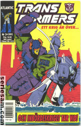 Transformers 1991 nr 2 omslag serier Transformers 1991 nr 2 omslag serier