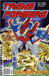 Transformers 1993 nr 1 omslag serier