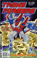 Transformers 1993 nr 1 omslag serier Transformers 1993 nr 1 omslag serier