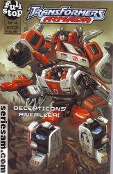 Transformers Armada 2003 nr 4 omslag serier