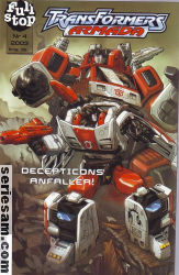 Transformers Armada 2003 nr 4 omslag serier Transformers Armada 2003 nr 4 omslag serier