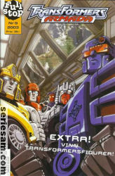 Transformers Armada 2003 nr 9 omslag serier