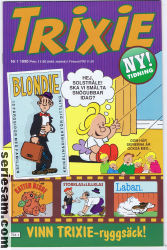 Trixie 1990 nr 1 omslag serier Trixie 1990 nr 1 omslag serier