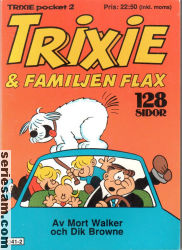 Trixie pocket 1990 nr 2 omslag serier