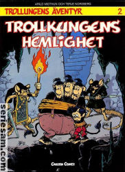 Trollungens äventyr 1990 nr 2 omslag serier Trollungens äventyr 1990 nr 2 omslag serier