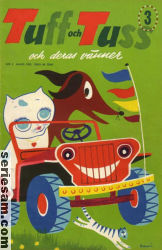 Tuff och Tuss 1953 nr 3 omslag serier Tuff och Tuss 1953 nr 3 omslag serier