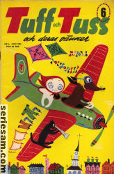Tuff och Tuss 1953 nr 6 omslag serier Tuff och Tuss 1953 nr 6 omslag serier