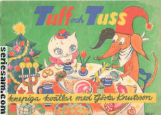 Tuff och Tuss julbok 1953 omslag serier