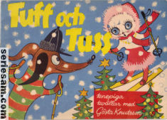 Tuff och Tuss julbok 1954 omslag serier