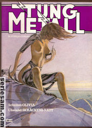 Tung metall 1986 nr 10 omslag serier