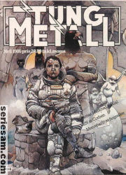 Tung metall 1986 nr 6 omslag serier