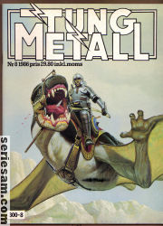 Tung metall 1986 nr 8 omslag serier