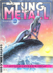 Tung metall 1987 nr 10 omslag serier