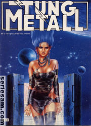 Tung metall 1987 nr 3 omslag serier