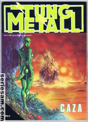 Tung metall 1987 nr 5 omslag serier