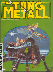 Tung metall 1987 nr 6 omslag serier
