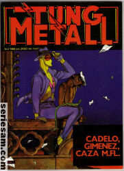 Tung metall 1988 nr 2 omslag serier