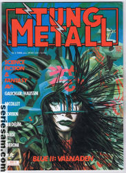 Tung metall 1988 nr 3 omslag serier