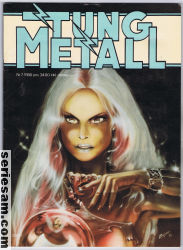 Tung metall 1988 nr 7 omslag serier