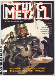 Tung metall 1989 nr 2 omslag serier