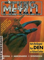 Tung metall 1989 nr 3 omslag serier