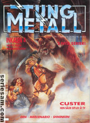 Tung metall 1989 nr 7 omslag serier