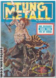 Tung metall 1989 nr 8 omslag serier