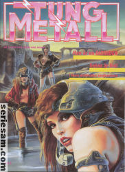 Tung metall 1990 nr 2 omslag serier