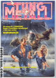 Tung metall 1990 nr 4 omslag serier