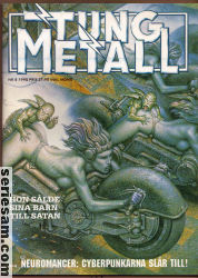Tung metall 1990 nr 8 omslag serier