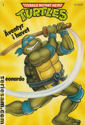 Teenage Mutant Hero Turtles album 1990 nr 1 omslag serier Teenage Mutant Hero Turtles album 1990 nr 1 omslag serier
