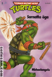 Teenage Mutant Hero Turtles album 1990 nr 2 omslag serier Teenage Mutant Hero Turtles album 1990 nr 2 omslag serier