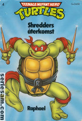 Teenage Mutant Hero Turtles album 1990 nr 4 omslag serier Teenage Mutant Hero Turtles album 1990 nr 4 omslag serier