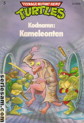 Teenage Mutant Hero Turtles album 1991 nr 5 omslag serier Teenage Mutant Hero Turtles album 1991 nr 5 omslag serier