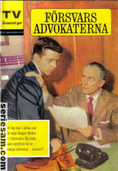 TV-äventyr 1963 nr 10 omslag serier