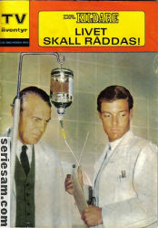 TV-äventyr 1963 nr 12 omslag serier