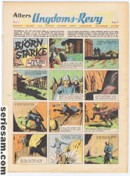 Allers ungdomsrevy 1942 nr 1 omslag serier Allers ungdomsrevy 1942 nr 1 omslag serier