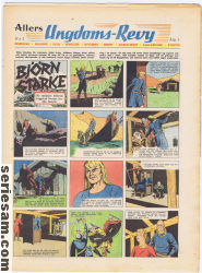 Allers ungdomsrevy 1942 nr 2 omslag serier Allers ungdomsrevy 1942 nr 2 omslag serier