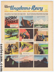Allers ungdomsrevy 1942 nr 3 omslag serier Allers ungdomsrevy 1942 nr 3 omslag serier