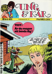 Ung och kär 1973 nr 6 omslag serier