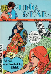 Ung och kär 1973 nr 8 omslag serier