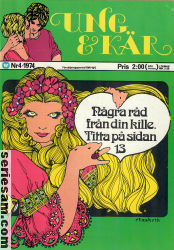 Ung och kär 1974 nr 4 omslag serier