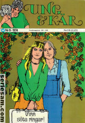 Ung och kär 1974 nr 9 omslag serier