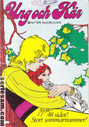 Ung och kär 1975 nr 7 omslag serier
