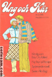 Ung och kär 1976 nr 12 omslag serier