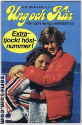 Ung och kär 1977 nr 12 omslag serier
