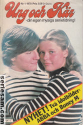 Ung och kär 1978 nr 1 omslag serier