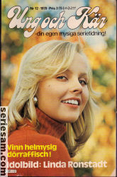 Ung och kär 1978 nr 12 omslag serier